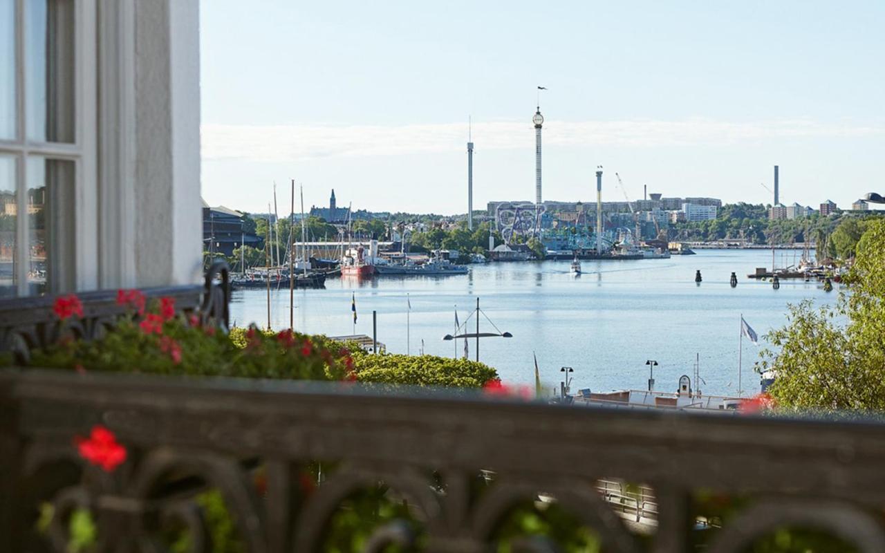 Hotel Diplomat Stockholm Ngoại thất bức ảnh View of the harbour